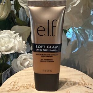 e.l.f. Soft Glam Satin Foundation in the color 42 tan neutral